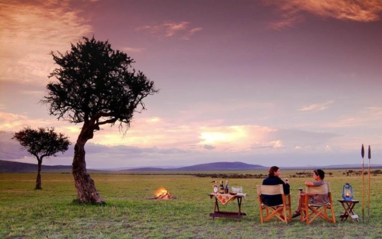 Masai Mara to The Serengeti (Tanzania) Masai Mara