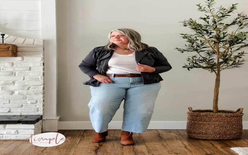 Breaking Myths About Wide Leg Jeans Plus Size