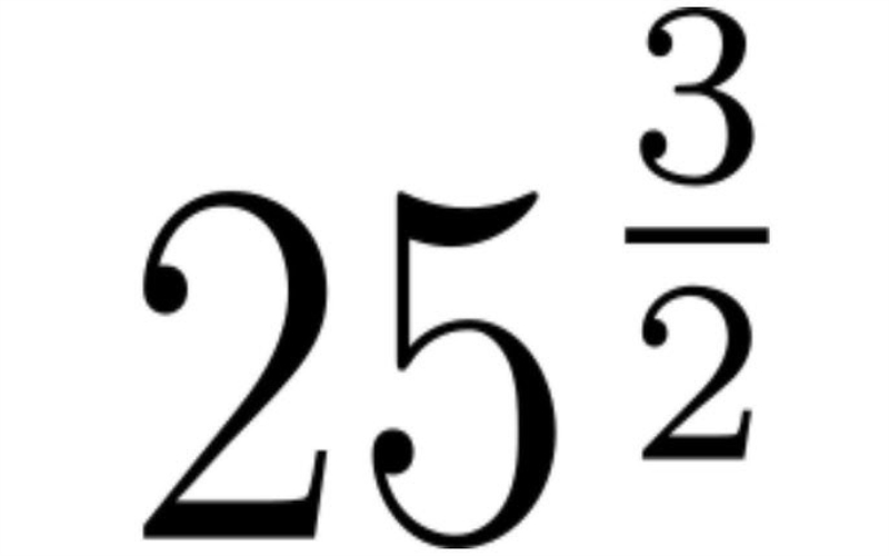 24 to the power of 2